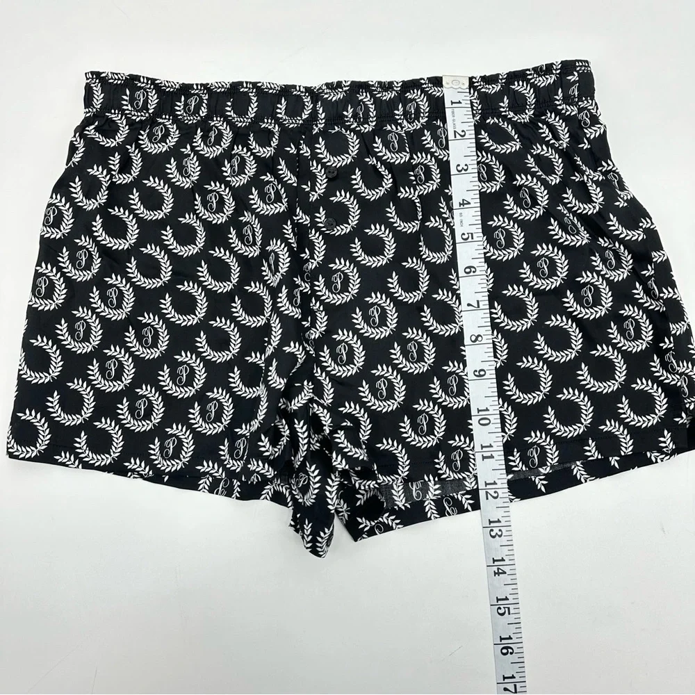 Victoria's Secret PINK Pajama Sleep Logo Boxy Shorts Size Small